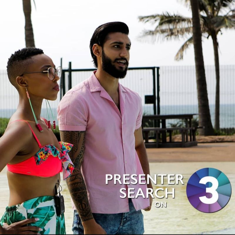 Tevin Naidu Pabi Moloi Presenter Search on 3 SABC 3